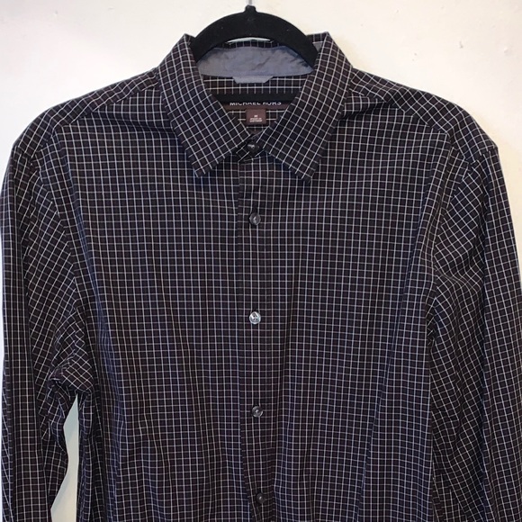 michael kors tailored fit shirt